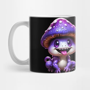 Purple mushroom Mug